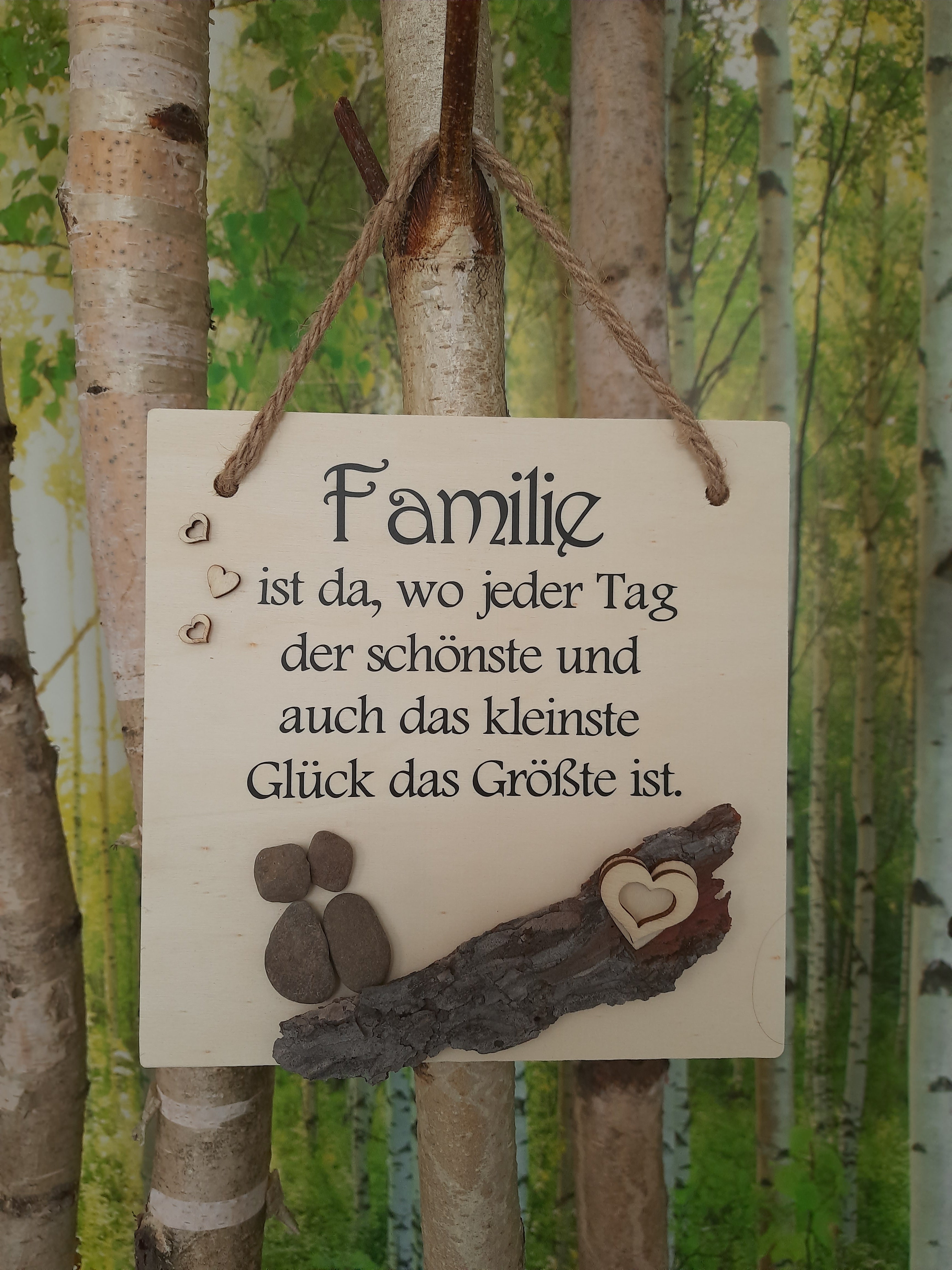 personalisierte Holzschilder