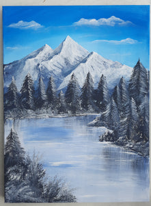 Acrylbild auf Leinwand - handgemalt nach Wunsch