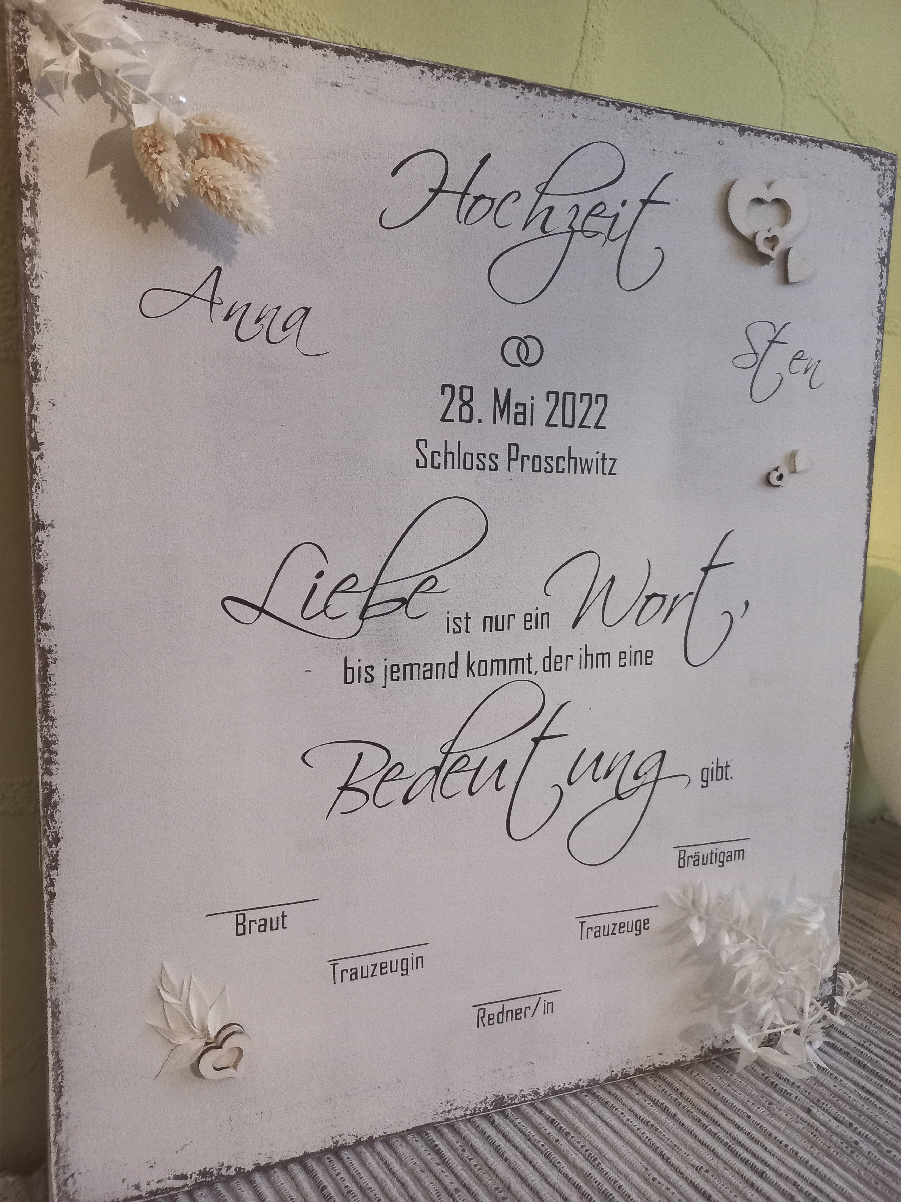 Hochzeitstafel