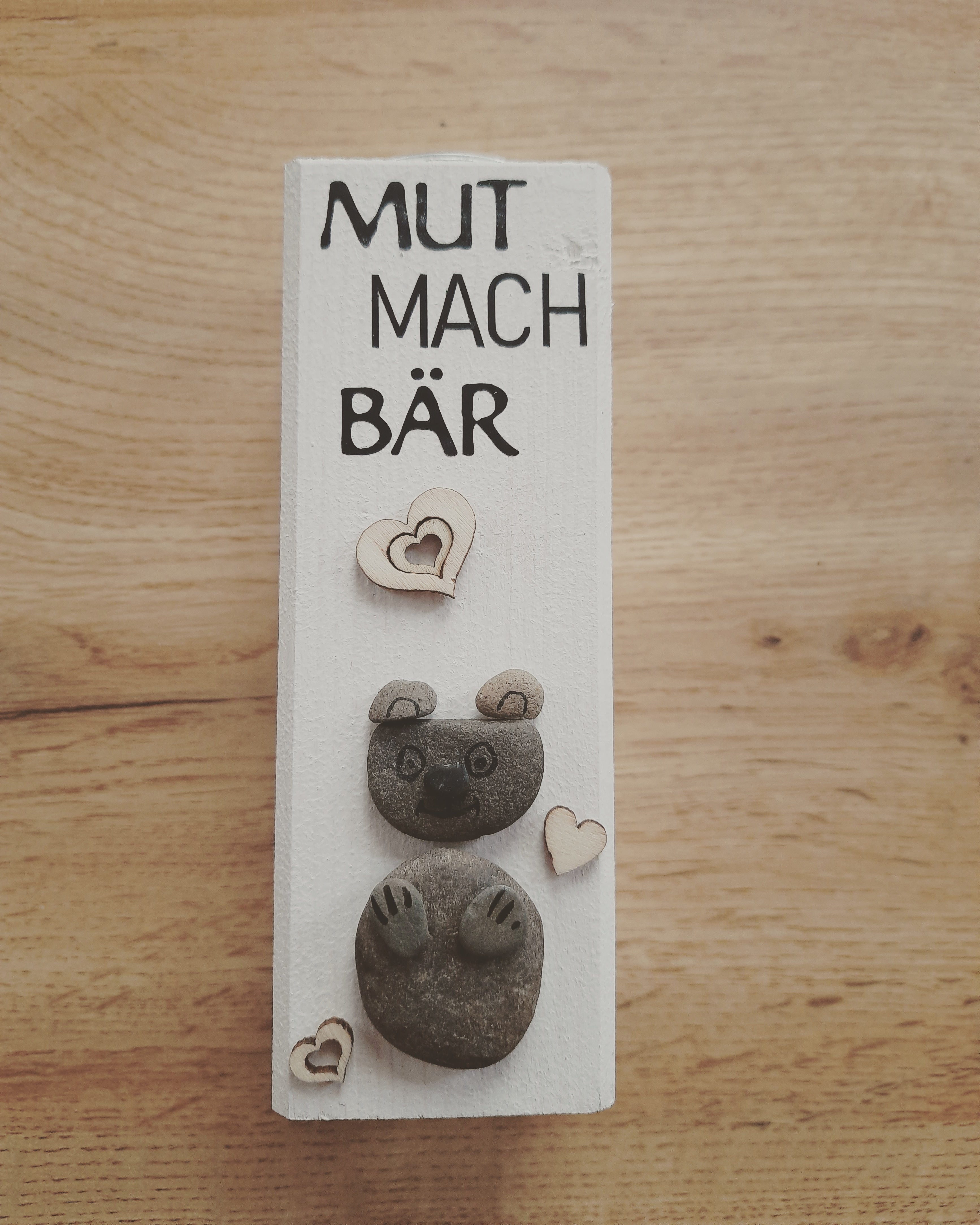 personalisierter Kerzenhalter - 1er (15x5x5cm)