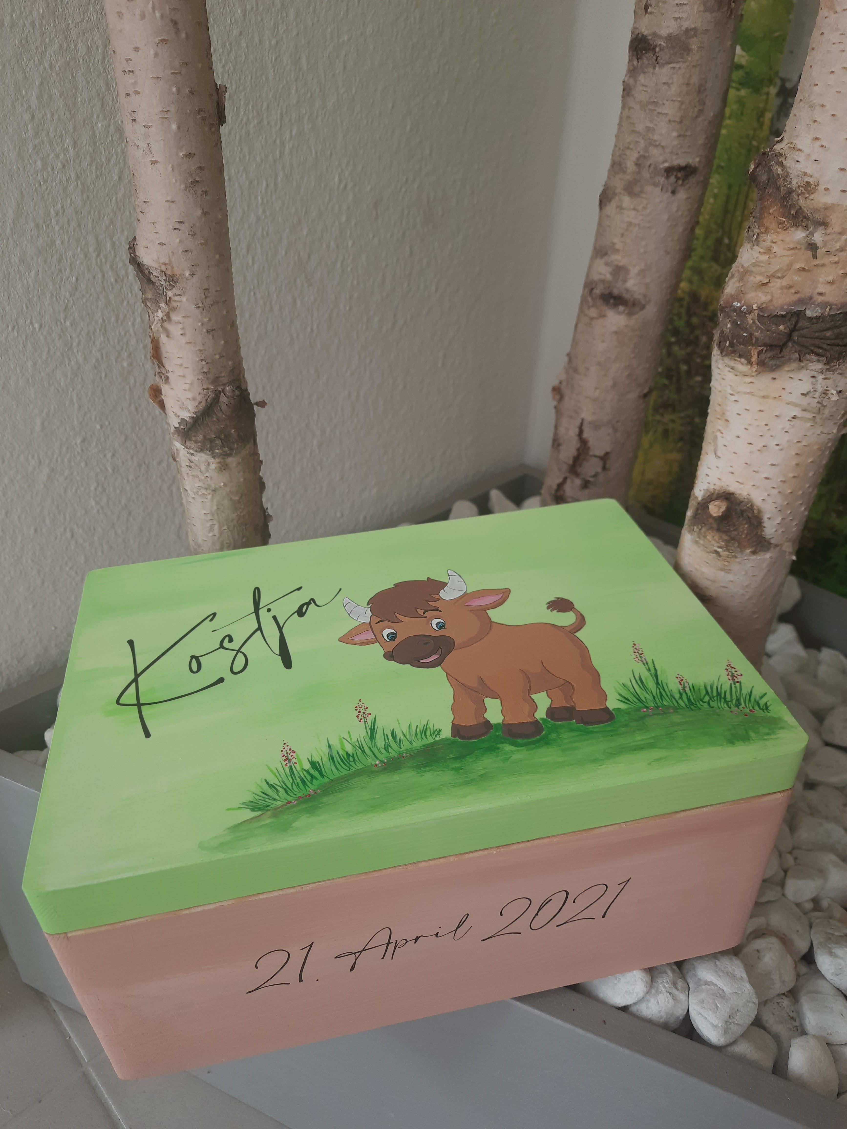Erinnerungsboxen zur Geburt/zum Geburtstag für Kinder & Erwachsene