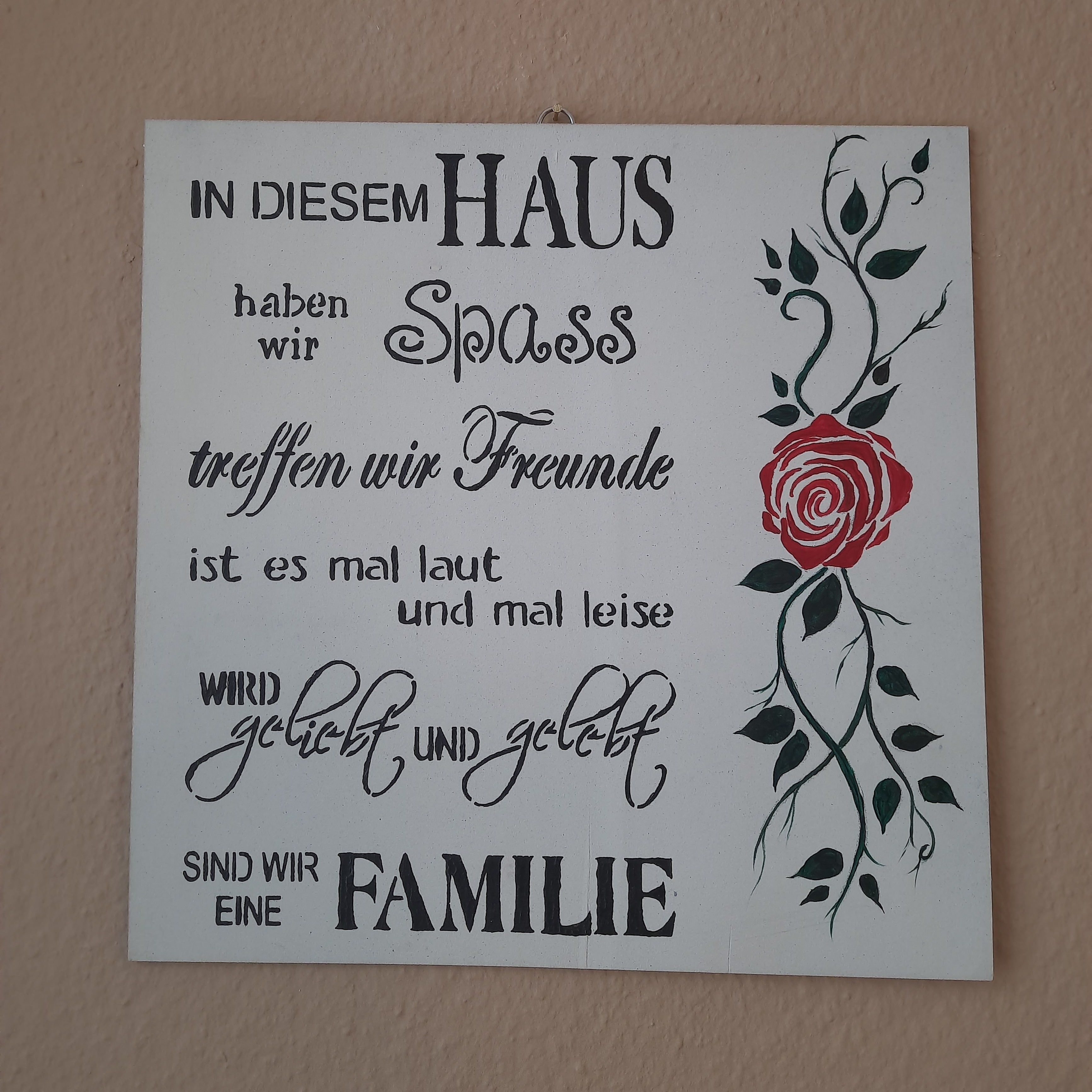 personalisierte Holzschilder
